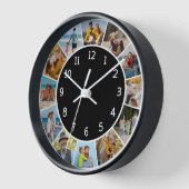 12 Foto Collage Black & White Family & Friends (Hoek)