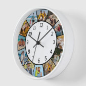 12 Foto Collage Black & White Family & Friends (Hoek)