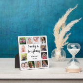 12 Foto Collage Familie is Alles Keepomwille Fotoplaat (Insitu)