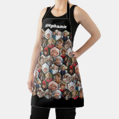 12 Foto Collage honingraat hexagon Random Pattern Schort (Insitu)