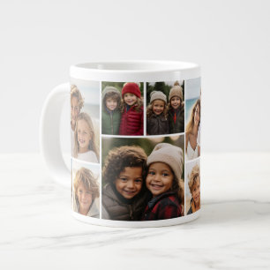 12 Foto Collage - Modern, Minimaal Raster Grote Koffiekop