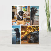 12 Foto Collage Persoonlijk Aangepast Kaart (Achterkant)