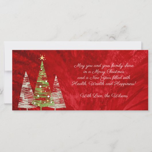 12 Foto-kerstKaart | Vakantiecollage (Achterkant)