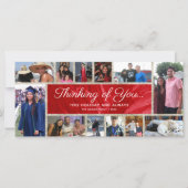 12 Foto-kerstKaart | Vakantiecollage (Voorkant)