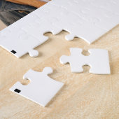 12 Foto-rastercollage - Wit - Mod Type Zwart Legpuzzel (Zijkant)