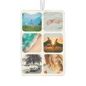 12 Foto Rond Lijst met dubbel zijdelings Sjabloon Luchtverfrisser (Achterkant)