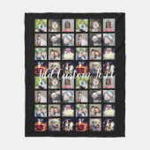 12 Fotobewerking KAN achtergrondkleur BEWERKEN Fleece Deken (Voorkant)