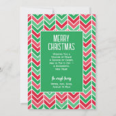 12 Fotocollage 2-zijdige Kerstmis - Download 2023 Feestdagenkaart (Achterkant)