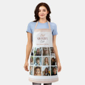 12 Fotocollage Beste oma ooit Schort (Gedragen)