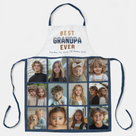 12 Fotocollage Beste Opa Ooit Schort