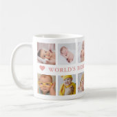 12 Fotocollage Pink World's Best Great Grandma Koffiemok (Links)