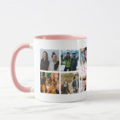 12 Fotocollage Roze Zusters Mok (Links)
