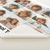 12 Fotoraster Collage - Wit - Mod Type Zwart Sherpa Deken (3/4)