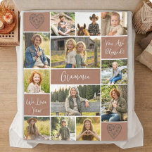 12 Foto's Aangepaste naam oma Mocha Trouw Herinner
