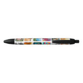 12 Fotosjabloon Dubbele zwarte inkt pen (Achterkant)