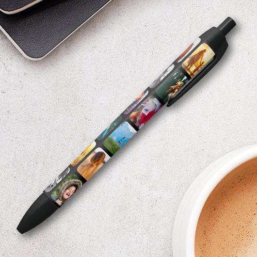 12 Fotosjabloon Dubbele zwarte inkt pen