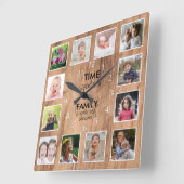 12 Fotosjabloontijd met reserveonderdelen voor de  Vierkante Klok (Hoek)