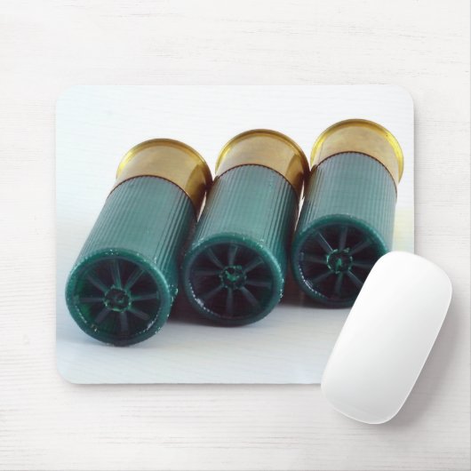 12 Gage Shotgun Shells Muismat (Met muis)