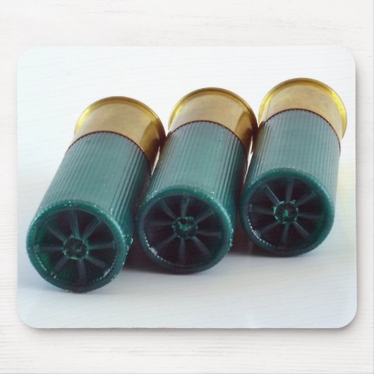 12 Gage Shotgun Shells Muismat (Voorkant)