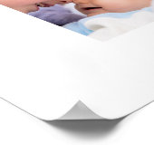 12 Geheugencollage van de fotoserie met hart Poster (Hoek)