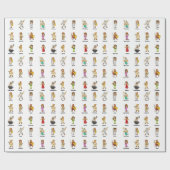 12 Goden van Olympus Cadeaupapier (Vlak)