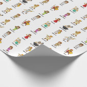 12 Goden van Olympus Cadeaupapier (Hoek)