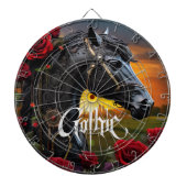 #12 Gotische pret Dartbord (Voorkant)