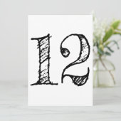 12 Groot manuscript Kaart (Staand voorkant)