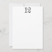 12 Groot manuscript Kaart (Achterkant)