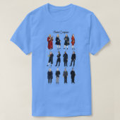 12 Grote componisten T-shirt (Design voorkant)