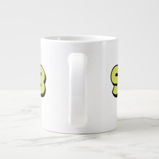 12 GROTE KOFFIEKOP (Achterkant)