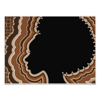 12 Hadden van Afrikaans-Amerikaans Foto Afdruk