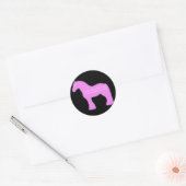 12-Hands Draft Horse Ronde Sticker (Envelop)