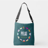 12 Hearts Circle PFLAG Canvas tas (Voorkant)