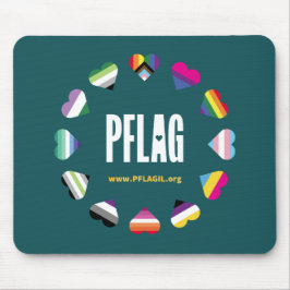 12 Hearts Circle PFLAG Mousepad Muismat