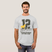 12 Hero jaren T-shirt (Voorkant volledig)