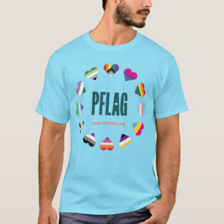 12 Hoorzitting Cirkel PFLAG T-Shirt levendige lich
