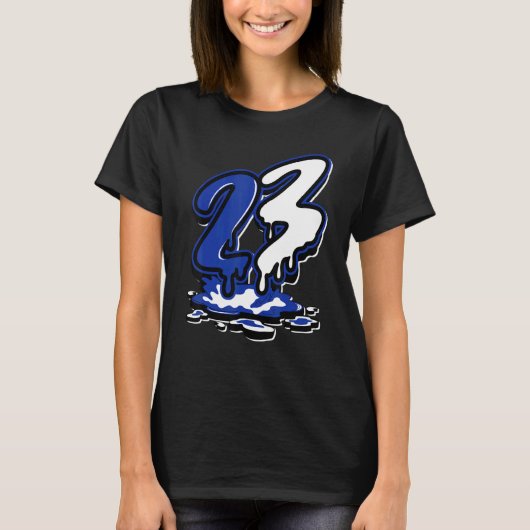 12 Hyper Royal Number 23 Air Hyper Royal 12s T-shirt (Voorkant)
