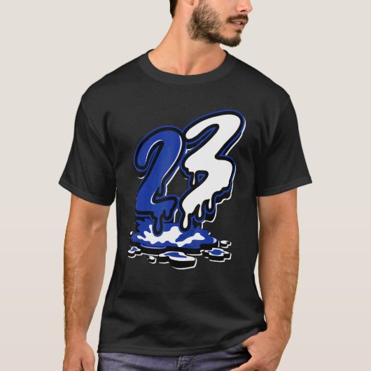 12 Hyper Royal Number 23 Air Hyper Royal 12s T-shirt (Voorkant)