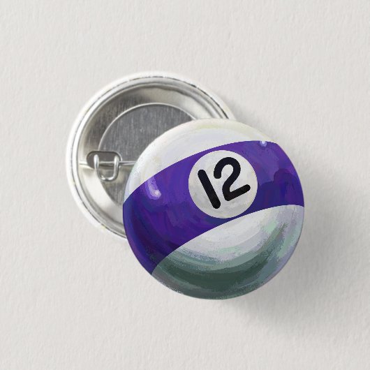 12 inch ronde button 3,2 cm (Voorkant /achterkant)