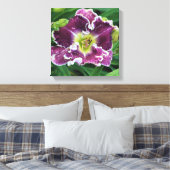 12-inch x12-inch Daylily Canvas Afdruk (Insitu (Slaapkamer))