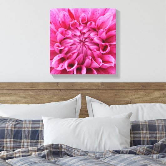 12-inch x 12-inch bekabeld canvas - roze ventilato (Insitu (Slaapkamer))