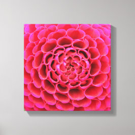 12-inch x 12-inch Wrapped Canvas - Hot-roze ventil Afdruk