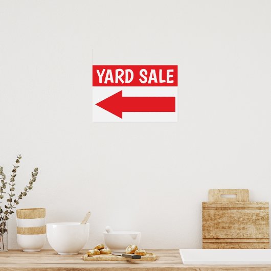 12-inch X 18-inch GARDE Poster Linkerrandpapier (Keuken)