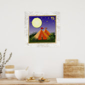 12 Israëlische Gad Art Print Poster (Keuken)