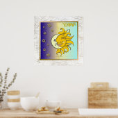 12 Israëlische issachar Art Print Poster (Keuken)