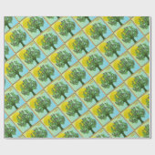 12 israëlische kunstschildpad cadeaupapier (Vlak)