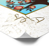 12 Israëlische kunststammen Poster (Hoek)