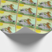 12 Israëlische Naftali-kunstschilfers Cadeaupapier (Hoek)