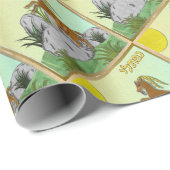 12 Israëlische Naftali-kunstschilfers Cadeaupapier (Rol Hoek)